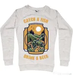 Bluza ADLER dama Catch a fish Migdala melanj