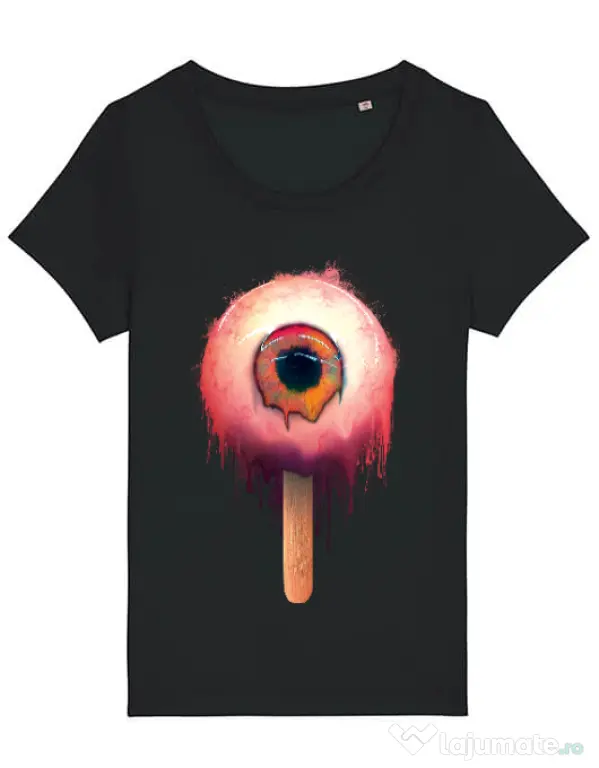 Tricou STANLEY STELLA dama Eyesicle Negru