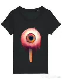 Tricou STANLEY STELLA dama Eyesicle Negru