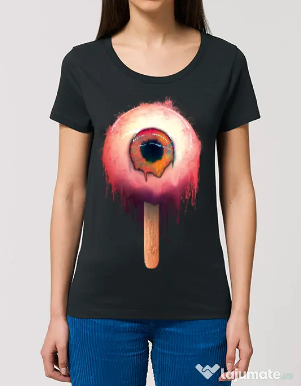 Tricou STANLEY STELLA dama Eyesicle Negru