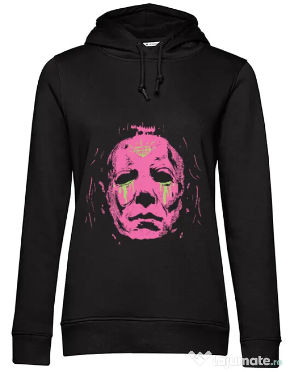 Hoodie dama cu gluga Come On Sweetie Pie Negru