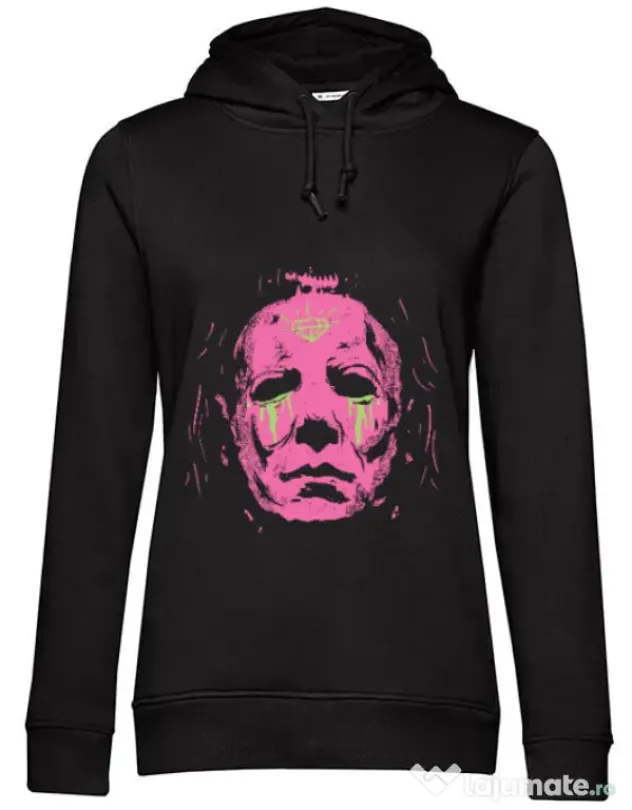 Hoodie dama cu gluga Come On Sweetie Pie Negru
