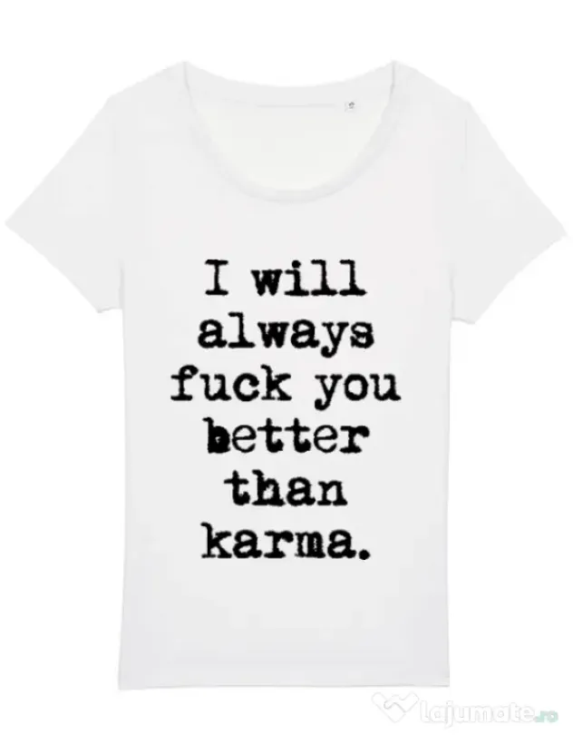 Tricou STANLEY STELLA dama Better than karma Alb