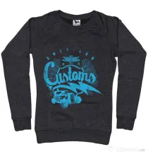 Bluza ADLER dama American customs Negru melanj