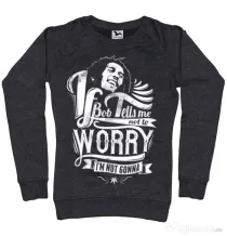 Bluza ADLER dama Bob tells me Negru melanj
