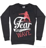 Bluza ADLER dama Fear no wave Negru melanj