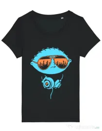 Tricou STANLEY STELLA dama Dj Stewie Negru