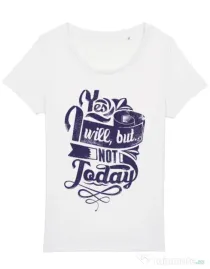 Tricou STANLEY STELLA dama Not today Alb
