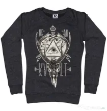 Bluza ADLER dama Dead kult Negru melanj