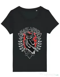 Tricou STANLEY STELLA dama Black wings Negru
