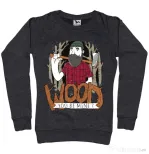 Bluza ADLER dama Wood you be mine Negru melanj