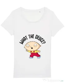 Tricou STANLEY STELLA dama What the deuce Alb