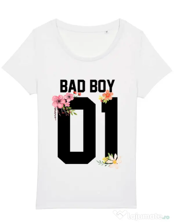 Tricou STANLEY STELLA dama Bad boy Alb