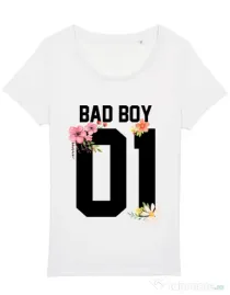 Tricou STANLEY STELLA dama Bad boy Alb