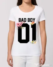 Tricou STANLEY STELLA dama Bad boy Alb