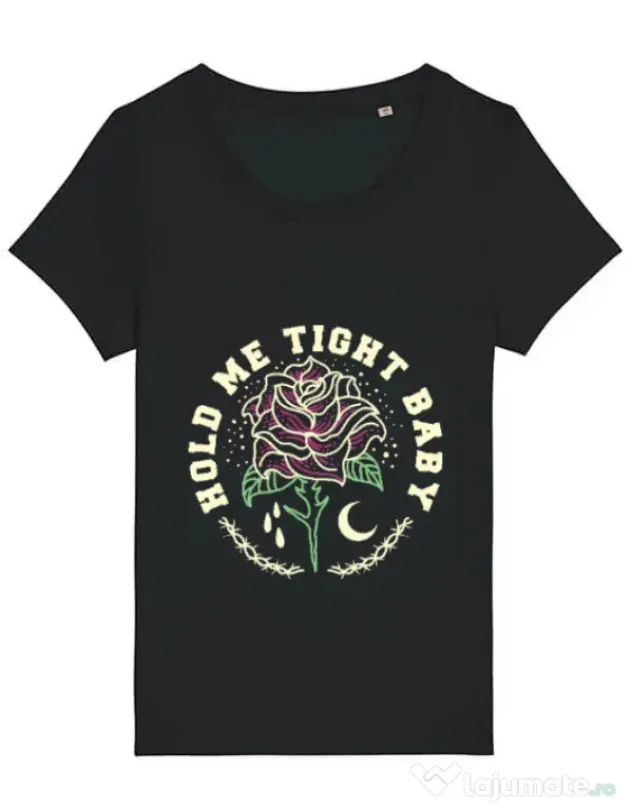 Tricou STANLEY STELLA dama Hold me tight Negru