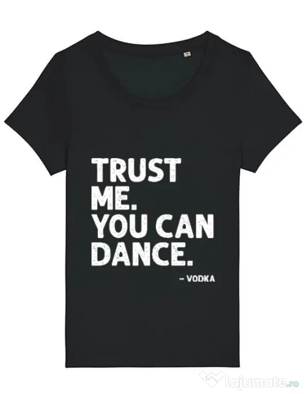 Tricou STANLEY STELLA dama You can dance Negru