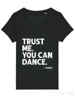 Tricou STANLEY STELLA dama You can dance Negru