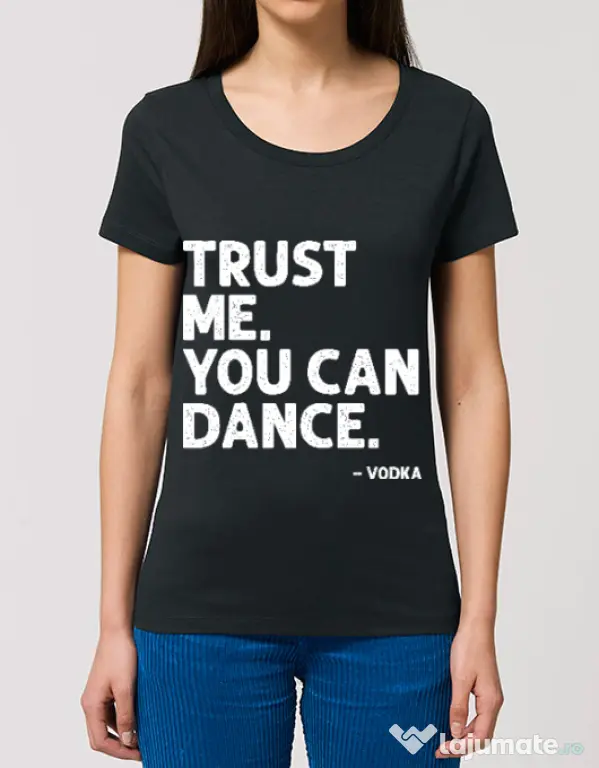 Tricou STANLEY STELLA dama You can dance Negru