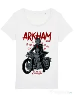 Tricou STANLEY STELLA dama Arkham garage Alb