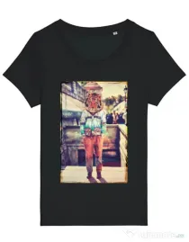 Tricou STANLEY STELLA dama Tiger head Negru