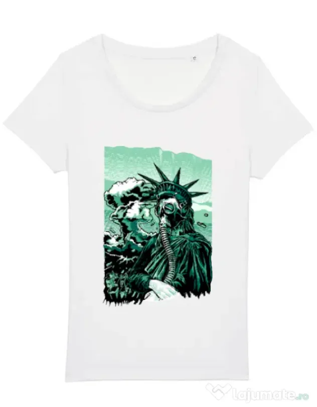 Tricou STANLEY STELLA dama Save the liberty Alb
