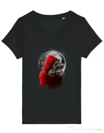 Tricou STANLEY STELLA dama Wolf hood Negru