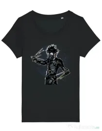 Tricou STANLEY STELLA dama Gas mask scissor Negru