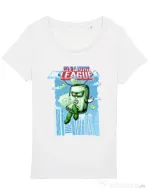 Tricou STANLEY STELLA dama Cleaning league Soap Alb