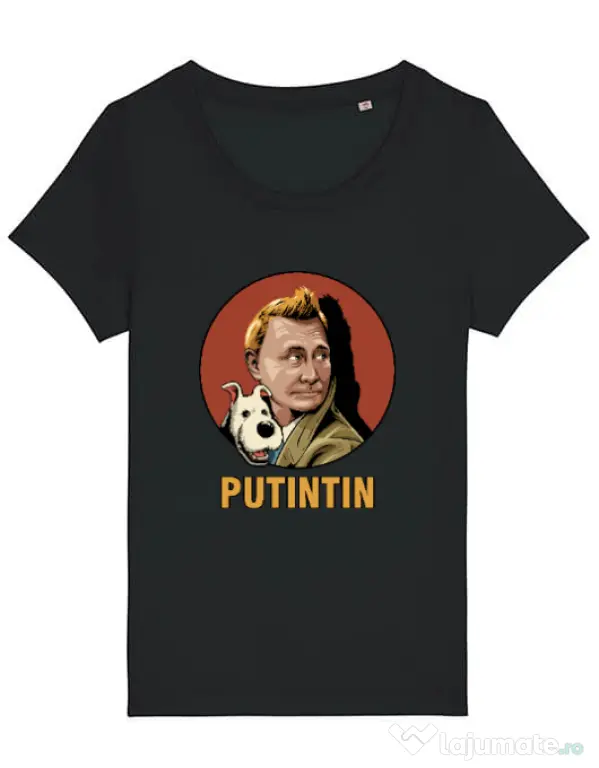 Tricou STANLEY STELLA dama Putin Tin Negru