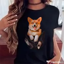 Tricou STANLEY STELLA dama Corgi