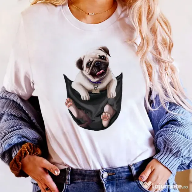 Tricou STANLEY STELLA dama Pug