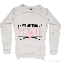 Bluza Mireasa ADLER Im getting meowied Migdala melanj