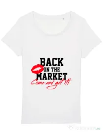 Tricou Burlacite STANLEY STELLA Back on the market Alb