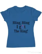 Tricou Mireasa ADLER Bling bling Albastru azuriu