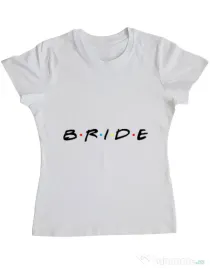 Tricou Mireasa ADLER Bride friends Alb