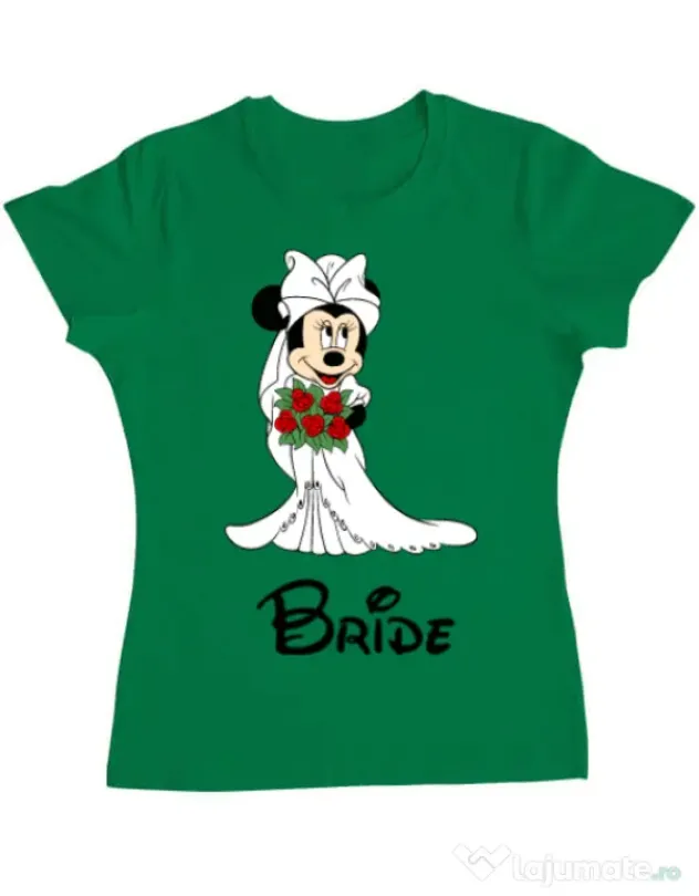 Tricou Mireasa ADLER Bride Minnie Verde
