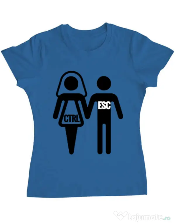 Tricou Mireasa ADLER Control escape Albastru azuriu
