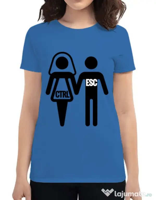 Tricou Mireasa ADLER Control escape Albastru azuriu