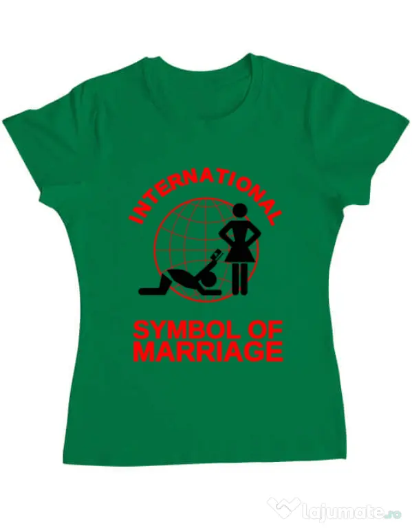 Tricou Mireasa ADLER Symbol of marriage Verde