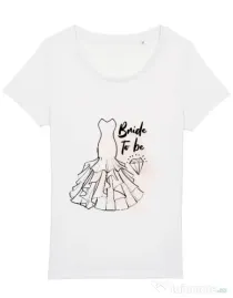 Tricou Mireasa STANLEY STELLA Bride to be Alb