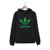 Hanorac personalizat negru unisex Addicted 