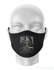 Masca personalizata reutilizabila After dark side Negru