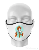 Masca personalizata reutilizabila Clown killer Alb