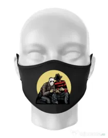 Masca personalizata reutilizabila Gamers Negru