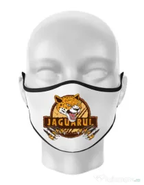 Masca personalizata reutilizabila Jaguarul Alb