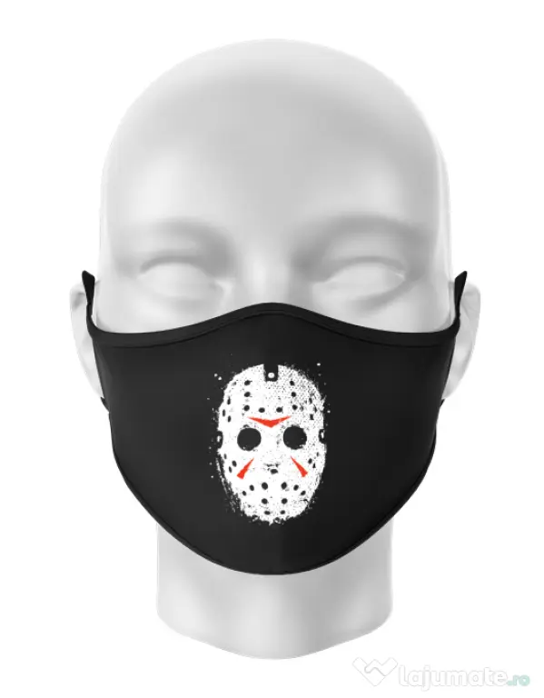 Masca personalizata reutilizabila Jason Mask Negru