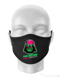 Masca personalizata reutilizabila Join the father Negru