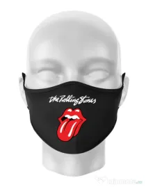 Masca personalizata reutilizabila The Rolling Stones Negru