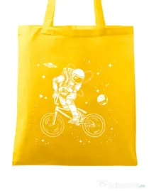 Sacosa din panza Astronaut Bmx Galben